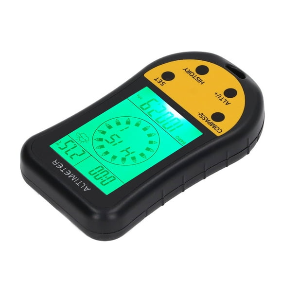 Digital Altimeter Sensor, Digital Altimeter Portable with Lanyard for Outdoor Sports