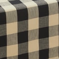 thumbnail image 3 of Park Designs Buffalo Check Backed Table Runner - 36''L - Black, 3 of 4
