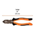 thumbnail image 2 of Pinza electricista 8' uso rudo, alta palanca, Comfort Grip naranja, 2 of 4