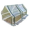 thumbnail image 3 of Greenhouse Flower Garden Shed Frame Tunnel Green House 180x90cm，120x60cm., 3 of 7