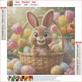 thumbnail image 2 of HsdsBebe Easter Diamond Art Painting Kits for Adults,Eggs and Flower Rabbit DIY Diamond Art,Gem Art Craft Home Game for Kids, 2 of 6