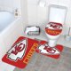 thumbnail image 3 of Juego de alfombras de baño de 3 piezas del equipo KC_Chiefss Alfombra antideslizante para baño de 24 x 16 pulgadas, 3 of 7