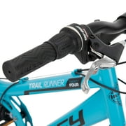 Huffy 24 Trail Runner Mountain Bike, Fits Riders 58” - 70”, Teal, Adult, Womens