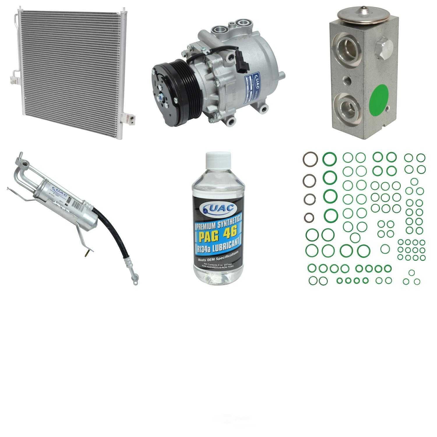A/C Compressor and Component Kit -- Compressor-Condenser Replacement Kit Fits select: 2003-2004,2005 LINCOLN AVIATOR