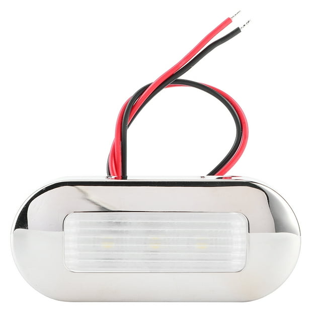 RV Courtesy Lamp Stair Light IP67 Waterproof Structure High-End Car Sunken Installation For Truck RV Cold White,Warm White,Blue Light
