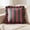 A, variant on Ruffle Square Throw Pillow,Striped Velvet Ruffled Throw Pillow,Home Textile Style Sofa Decorative Pillow for Sofa Bed Living Room Decor (18"x18")