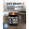 thumbnail image 4 of Mecha de madera aromática Candle Rosa Vila Funny Frenchie, 255 ml, 4 of 9