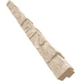 thumbnail image 5 of Ekena Millwork 3"W x 3"D x 48"H Universal Outside Corner for StoneWall Faux Stone Siding Panels, Ocean Floor, 5 of 5
