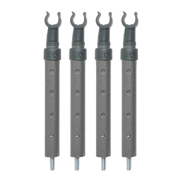 4 piezas de soporte de tubo de mesa Strade Fareast Limited para carrito de camping altura ajustable