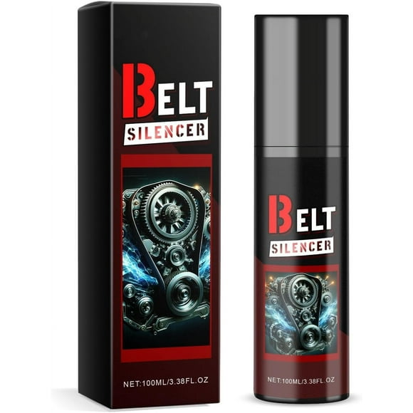 Conditioner for Car Engine Belt, Belt Dressing Spray Automotive, Car Belt Noise Spray, 100ml Prolongs Belt Life Engine Belt, Noise Lubrication Protection Friction Reducer