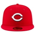 thumbnail image 2 of Men's New Era Elly De La Cruz Red Cincinnati Reds 2025 Player-s Weekend 59FIFTY Fitted Hat, 2 of 4