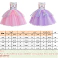 thumbnail image 4 of Princess Unicorn Dress Up for Little Girls Birthday Dresses Party Unicorn Costumes Halloween, 4 of 7