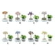 thumbnail image 3 of Yuarrent Árboles de dinero de vida artificial ecológicos hechos con materiales sostenibles Árbol de cristal curativo artificial Decoración del hogar Cristal amarillo, 3 of 6