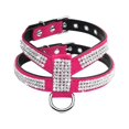 thumbnail image 2 of Methold Arnés para mascotas, portátil, ajustable, Flexible, seguro, resistente, correas para actividades al aire libre, jardín, correa para Suministros para perros Rosa roja S, 2 of 6