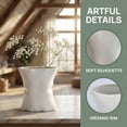 thumbnail image 2 of Unique Bargains Modern Ceramic Large Opening Flower Vase Yabai 5.6"L x 4.2"W x 6.2"H, 2 of 6