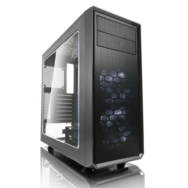 Fractal Design Case Fd Ca Focus Gy W Focus G Gunmetal Gy Window Atx 1c36p Walmart Com Walmart Com