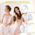 thumbnail image 4 of Paquete de 10 Bolsas de Regalo Transparentes para Boda, Bolsas de Regalo Transparentes con Asa Resistente, Bolsas de Papel de Regalo de PVC para Boda, HolográFicas, 4 of 7