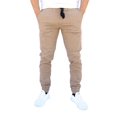 thumbnail image 1 of Jogger de gabardina John Silver  Corte skinny color caqui, 1 of 2