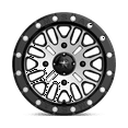 thumbnail image 3 of MSA Offroad Wheels Aluminum Rim M37 BRUTE BEADLOCK 14X7in Gloss Black Machined Finish, M37-04756, 3 of 3