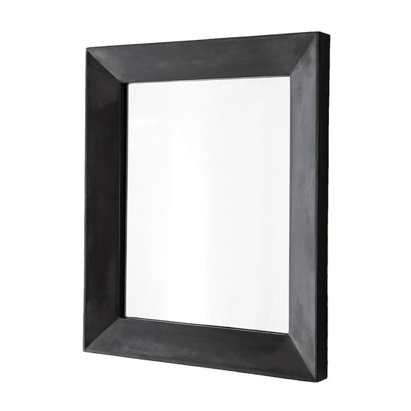 Native Trails Portola Rectangle Concrete Mirror - 22" x 26" x 1.75" slate A Grey