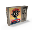 thumbnail image 2 of MyPuzzle - 100th Anniversary Of Route 66 - Classic Red Corvette - Premium 1000 Piece Jigsaw Puzzle for Adults, 2 of 6