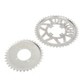 thumbnail image 1 of Rueda De Cadena 410, Acero Resistente Al Desgaste, Piñón Trasero 410 De Alta Tenacidad, Ajuste Perfecto Para Motocicletas Para Scooters De Bricolaje, 1 of 7