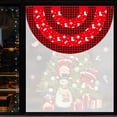thumbnail image 5 of La bandera del jardín navideño de Fafi es brillante, el color es fino, la artesanía es exquisita, el patrón Navideño es duradero y reutilizable, decora el ambiente festivo, el ventilador navideño, 5 of 5