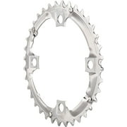 Shimano Deore M533 36T 104mm BCD 4 Bolt 9 Speed Silver Steel Middle Chainring