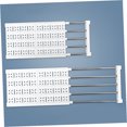 thumbnail image 4 of OULII Storage Rack for Closet White ABS Shelf Dividers for Home Organization 1Pcs, 4 of 8