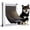 White, variant on Extra Large Dog Door for Door 3 Flaps Aluminum Dog Door X-Large Doggy Doors 28.75" x 19.96" XL Heavy Duty Doggie Door Metal Pet Door for Dogs up to 220lb, with Insulation Flap, Lockable Closing Panel