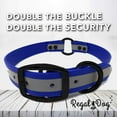 thumbnail image 3 of Regal Dog Products Reflective Waterproof Hunting Collar with Heavy Duty Black Hardware, 3 of 8
