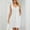 White, variant on Gspmoly Plus Size Dresses for Curvy Women, Women'S Sleeveless V-Neck Solid Color Pocket Makings Dress Wedding Dresses for Women up to 70% Off