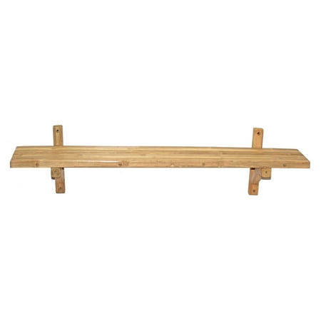 Bamboo54 Single Wall Bamboo Shelf