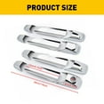thumbnail image 3 of 4 Door Handle Covers Fits for 07-13 Chevy Silverado GMC Sierra 1500 2500 3500 CHROME, 3 of 10