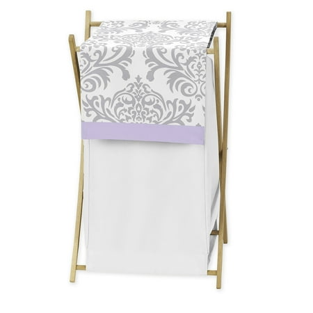 UPC: 0846480023418 | Elizabeth Lavender and Gray Collection Hamper