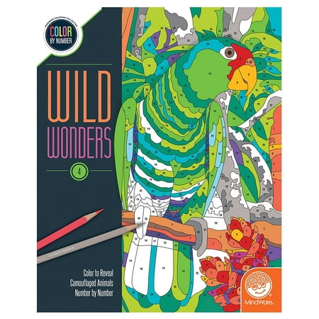 Wild Wonders Color by Number: Book 4, TOYS THAT TEACH: Studies show that color coded puzzles are one of the best tools for teaching children high-level.., By (Best Way To Teach Kids Coding)