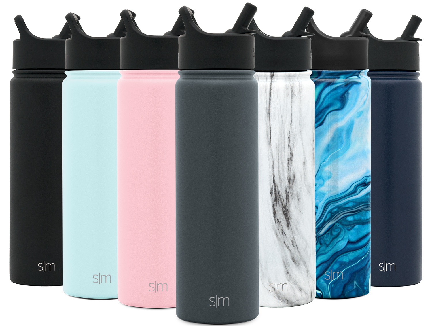 22 oz insulated water bottle