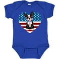 thumbnail image 3 of Inktastic Boston Terrier Dog US Flag July 4th Boys or Girls Baby Bodysuit, 3 of 5