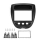 thumbnail image 1 of Consola 2 DIN Marco de panel de navegación Radio estéreo Instalar kit de tablero Reemplazo para CITROEN C1 2005-2014 Jadeshay A, 1 of 8