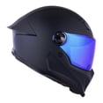 thumbnail image 2 of Casco Roda Astro Negro Mate Mica Azul Cerrado Svs negro S, 2 of 6
