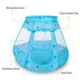 thumbnail image 4 of Moclever Kids Pop Up Game Tent Prince Princess Toddler Play Tent Indoor Outdoor Castle Game Play Tent Birthday Gift for Kids Blue, 4 of 8
