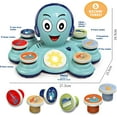 Baby Toys 612 Months, Octopus Baby Drum Learn Walk Party Crawling Toys
