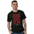 thumbnail image 3 of No Talkie Game is On Football Men's Graphic T Shirt Tees Brisco Brands M, 3 of 5