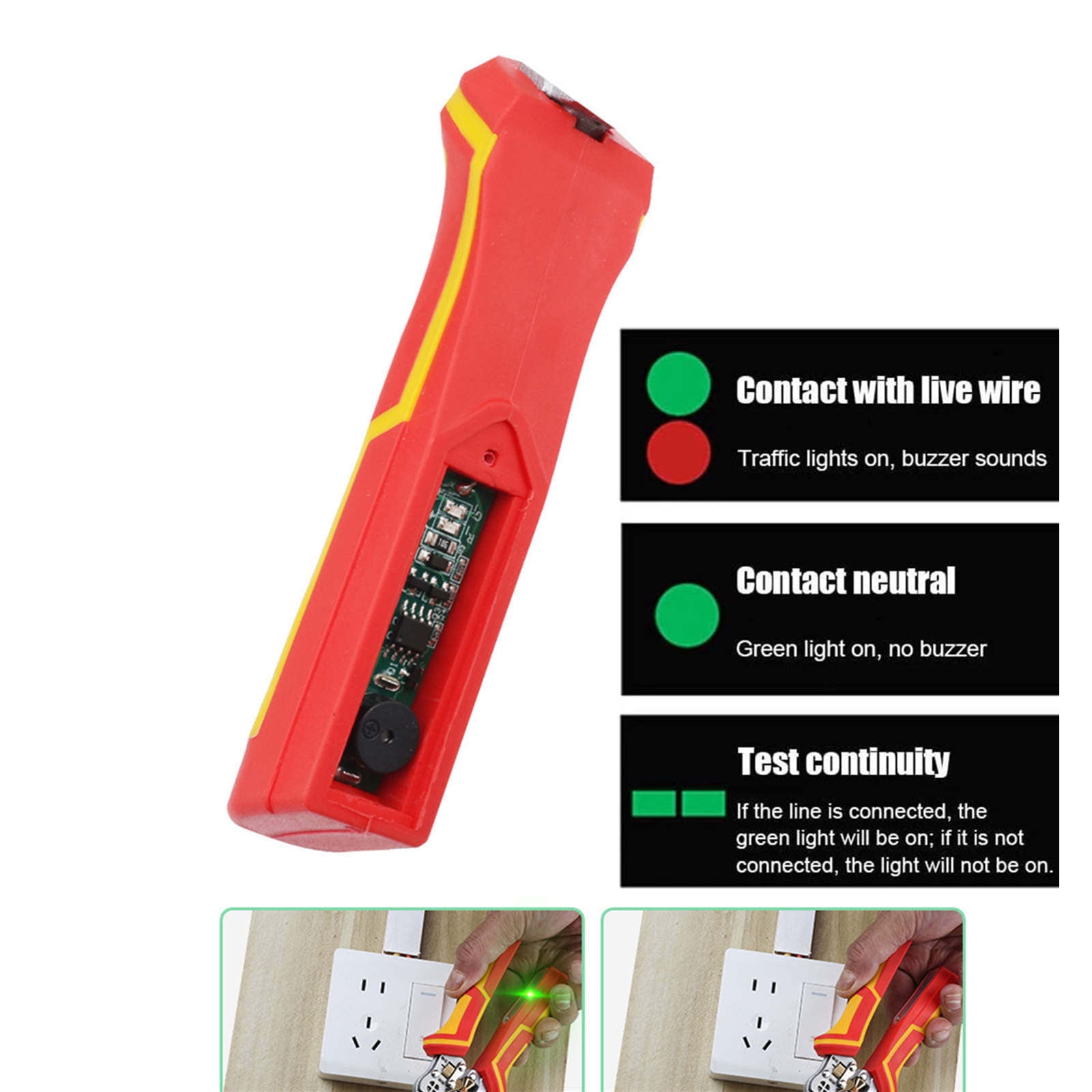 TAPDRA Electrical Wire Stripper Tool For Wire Peeling Cutting Twisting 3CR13 Steel Soft Rubber Handle Current Detection