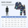 thumbnail image 6 of Kll Sea Inhabitans And Herb Sleepwear Mens Flannel Pajamas,Long Cotton Pj Set, 6 of 9