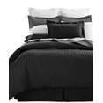 thumbnail image 5 of Home Design 1800 Series Luxurious Hotel Stripe Sheet Sets (Queen, Black), 5 of 5
