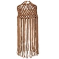 thumbnail image 2 of Pantalla de lámpara de macramé de repuesto, cubierta de lámpara colgante bohemia tejida a mano, cubierta de de techo colgante para hotel, 2 of 8