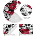 thumbnail image 2 of FMSHPON Halloween Xmas Christmas Tree Skirt Stand Mat for Holiday Party Decoration Indoor Outdoor 48 inches, 2 of 6
