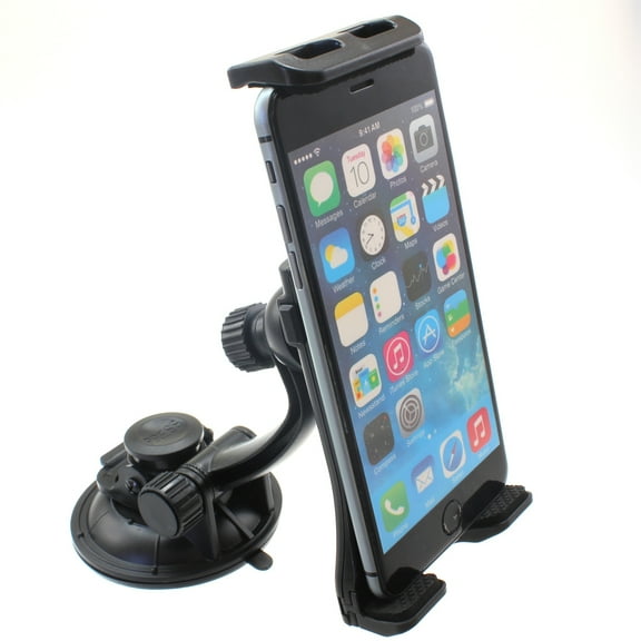 Car Mount for T-Mobile REVVL Tab - Dash Windshield Holder Strong Grip Cradle Swivel for T-Mobile REVVL Tab