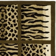 thumbnail image 6 of SAFAVIEH Soho Lacework Animal Area Rug, Beige/Brown, 8'3" x 11', 6 of 7